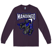 Plum mandingo fighter chief, liberian superhero, african ancestry premium t Long Sleeve Tee - linhVisuals