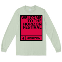 Matcha Horizon Festival Long Sleeve Tee - linhVisuals