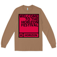 Toasted Coconut Horizon Festival Long Sleeve Tee - linhVisuals