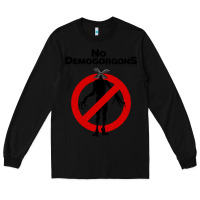 Black stranger no demogorgons Long Sleeve Tee - linhVisuals