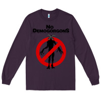 Plum stranger no demogorgons Long Sleeve Tee - linhVisuals