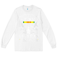 White womens proud daughter of a vietnam veteran freedom isn't free v neck t Long Sleeve Tee - linhVisuals