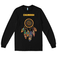 Chumash Tribe Native American Indian Vintage Dream Catcher T Shirt Long Sleeve Tee | Teevron
