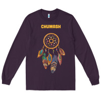 Plum chumash tribe native american indian vintage dream catcher t shirt Long Sleeve Tee - linhVisuals