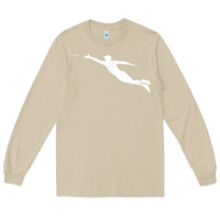 Mushroom ultimate frisbee layout t shirt Long Sleeve Tee - linhVisuals