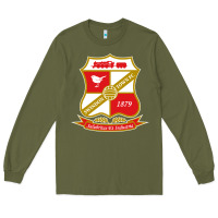 Army Green the swindon Long Sleeve Tee - linhVisuals