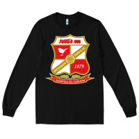 Black the swindon Long Sleeve Tee - linhVisuals