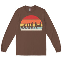 Chestnut vintage retro evolution of the pinball lover premium t shirt Long Sleeve Tee - linhVisuals