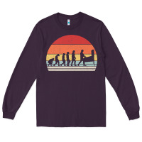 Plum vintage retro evolution of the pinball lover premium t shirt Long Sleeve Tee - linhVisuals