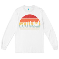 White vintage retro evolution of the pinball lover premium t shirt Long Sleeve Tee - linhVisuals
