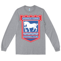 Heather Grey the ipswich town Long Sleeve Tee - linhVisuals