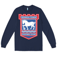 Navy the ipswich town Long Sleeve Tee - linhVisuals