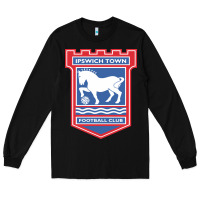 Black the ipswich town Long Sleeve Tee - linhVisuals
