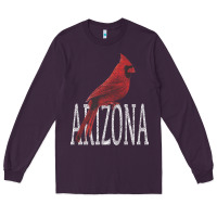 Plum black vintage cardinal red bird arizona az gifts premium t shirt Long Sleeve Tee - linhVisuals