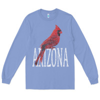 Colony Blue black vintage cardinal red bird arizona az gifts premium t shirt Long Sleeve Tee - linhVisuals