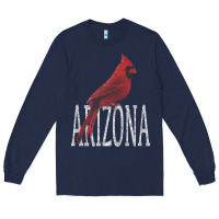 Navy black vintage cardinal red bird arizona az gifts premium t shirt Long Sleeve Tee - linhVisuals
