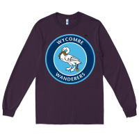 Plum the wycombe wanderers Long Sleeve Tee - linhVisuals