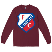 Burgundy the  utrecht Long Sleeve Tee - linhVisuals