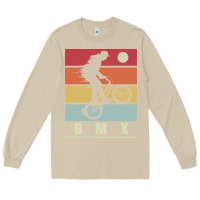 Mushroom bmx vintage bike fans kids gift boys bmx pullover hoodie Long Sleeve Tee - linhVisuals