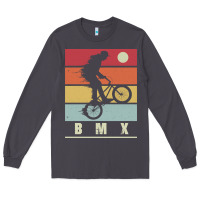 Smoke bmx vintage bike fans kids gift boys bmx pullover hoodie Long Sleeve Tee - linhVisuals