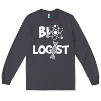 Smoke biologist   funny biology student cell science chemistry dna t shirt Long Sleeve Tee - linhVisuals