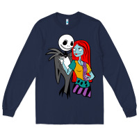 Navy jack  and sally Long Sleeve Tee - linhVisuals