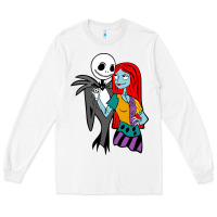 White jack  and sally Long Sleeve Tee - linhVisuals