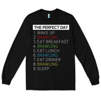 Black brawl shirt brawling gamer gaming t shirt Long Sleeve Tee - linhVisuals