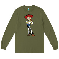 Army Green jessie toy Long Sleeve Tee - linhVisuals