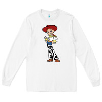 White jessie toy Long Sleeve Tee - linhVisuals