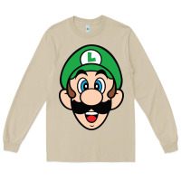 Mushroom luigi Long Sleeve Tee - linhVisuals