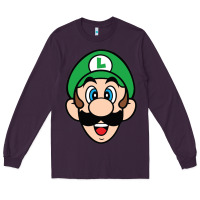 Plum luigi Long Sleeve Tee - linhVisuals