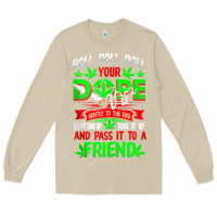 Mushroom funny weed pot lover roll joint friend smoking marijuana tank top Long Sleeve Tee - linhVisuals