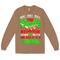 Toasted Coconut funny weed pot lover roll joint friend smoking marijuana tank top Long Sleeve Tee - linhVisuals