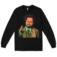 Black ancient aliens giorgio tank top Long Sleeve Tee - linhVisuals