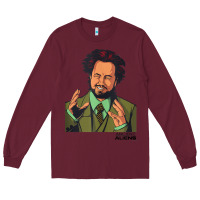 Burgundy ancient aliens giorgio tank top Long Sleeve Tee - linhVisuals