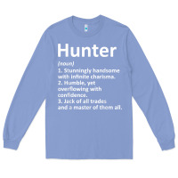 Colony Blue hunter definition personalized name funny birthday gift idea t shirt Long Sleeve Tee - linhVisuals
