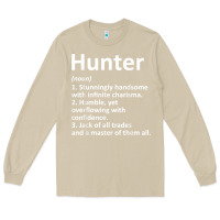 Mushroom hunter definition personalized name funny birthday gift idea t shirt Long Sleeve Tee - linhVisuals