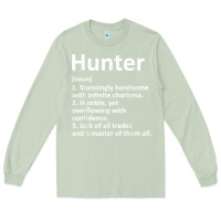 Matcha hunter definition personalized name funny birthday gift idea t shirt Long Sleeve Tee - linhVisuals