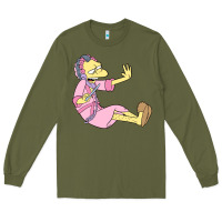 Army Green moe Long Sleeve Tee - linhVisuals