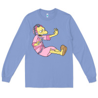 Colony Blue moe Long Sleeve Tee - linhVisuals