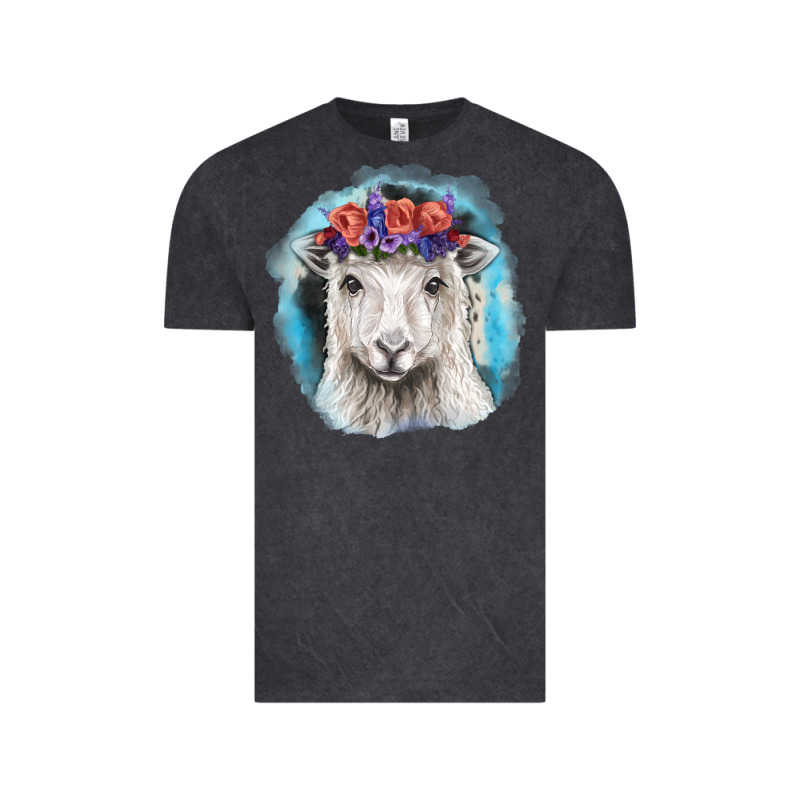 Sunflower Sheep With Background Vintage Tee by RanaPortraitStore | Teevron