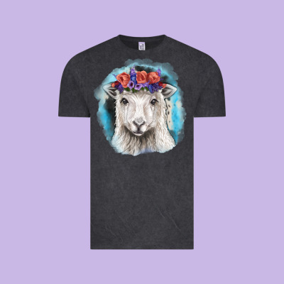 Sunflower Sheep With Background Vintage Tee Designed By Ranaportraitstore