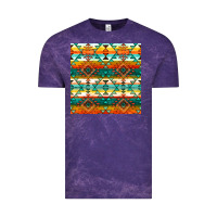 Cloud Purple native american aztec seamless pattern 1 Vintage Tee - BundleAndBundleShop