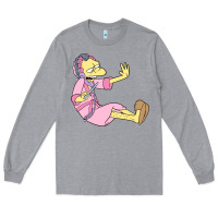 Heather Grey moe Long Sleeve Tee - linhVisuals