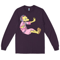 Plum moe Long Sleeve Tee - linhVisuals