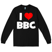 Black i love bbc tank top Long Sleeve Tee - linhVisuals