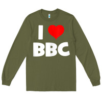 Army Green i love bbc tank top Long Sleeve Tee - linhVisuals