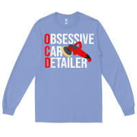 Colony Blue funny obessive car detailer for car detailing t shirt Long Sleeve Tee - linhVisuals