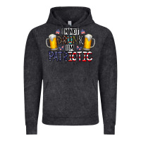 Vintage Black I'm Not Drunk I'm Patriotic Vintage Hoodie - CowhideDigitalArt